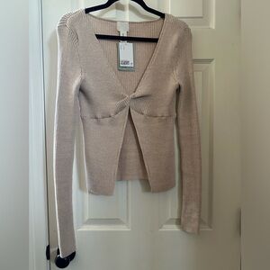H&M Front Twist Sweater